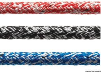 Treccia Marlow Excel Fusion 75 10 mm rossa - 06.424.10RO Osculati
