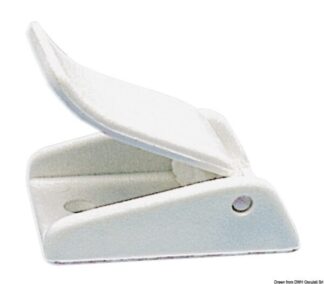 Fibbia plastica per cinghie max 30 mm, da cucire - 06.441.31 Osculati