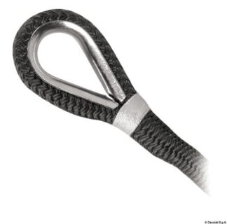 Cima ormeggio impiombata 16 mm x 11 m nera - 06.443.93 Osculati