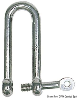 Grillo inox lungo asse imperdibile 12 mm - 08.222.12 Osculati