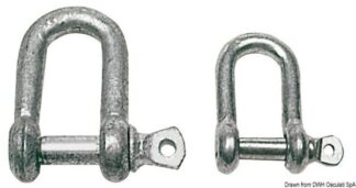 Grilli zincati a D 25 mm - 08.320.25 Osculati