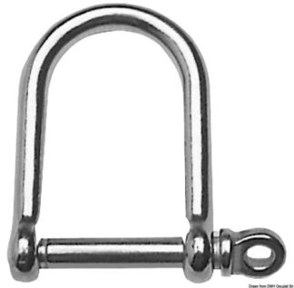 Grilli inox a D larga mm 12 - 08.325.12 Osculati