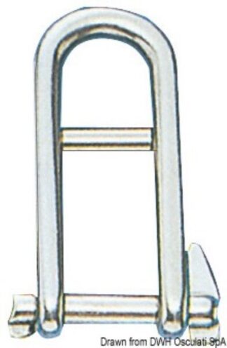 Grilli inox scatto con fermo 8 mm - 08.764.08 Osculati