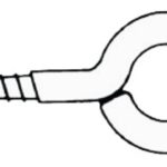 Occhioli inox vite 28 x 3 mm (blister 10 pz) - 09.033.01 Osculati