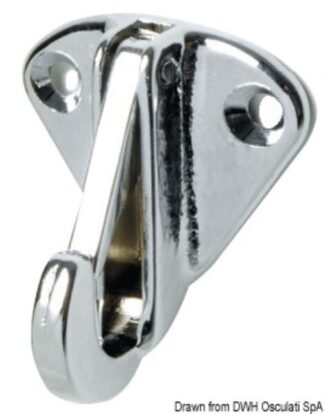 Moschettone inox con base 10 mm - 09.172.02 Osculati