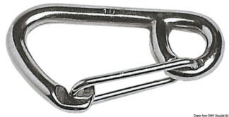 Moschettone grande inox mm 120 - 09.185.12 Osculati