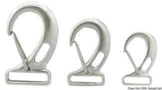 Moschettone per nastro mm 90x40 - 09.249.03 Osculati