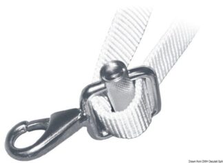 Moschettone inox con fibbia 25 mm - 09.250.20 Osculati