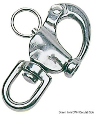 Moschettone inox spinnaker 87 mm - 09.845.90 Osculati