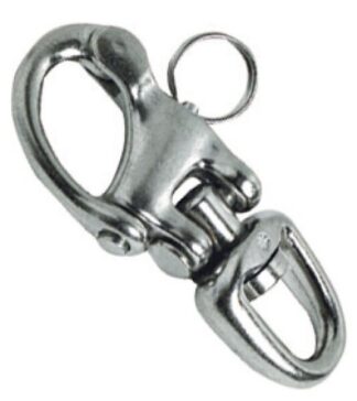 Moschettone inox spinnaker 105 mm - 09.846.02 Osculati