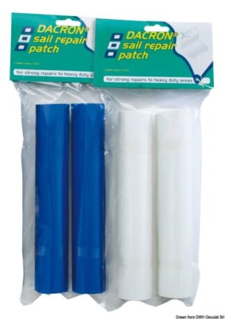 Kit riparazioni tessuto blu - 10.385.00BL Osculati