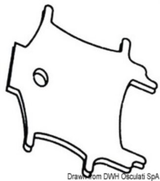 Chiavetta montaggio Perfix - 10.449.00 Osculati