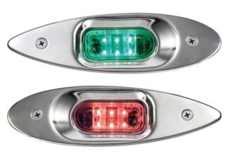 Fanali di via Evoled Eye rosso/verde - 11.043.24 Osculati