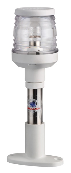 Asta con fanale bianco 20 cm - 11.113.21 Osculati