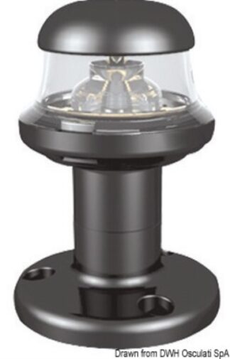 Fanale nero led 360° - 11.131.01 Osculati