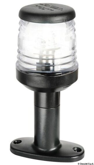 Fanale 360° led con basetta nero - 11.132.88 Osculati