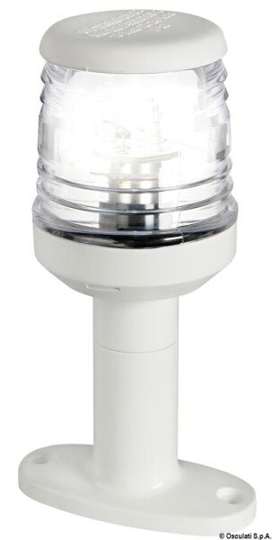 Fanale 360° led con basetta bianco - 11.132.89 Osculati