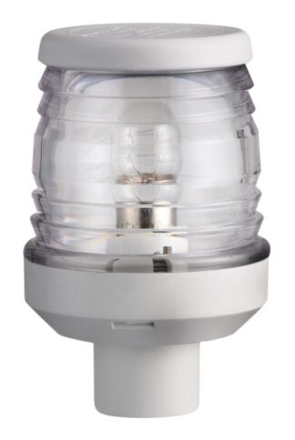 Fanale testa albero 360° con codulo bianco - 11.133.04 Osculati