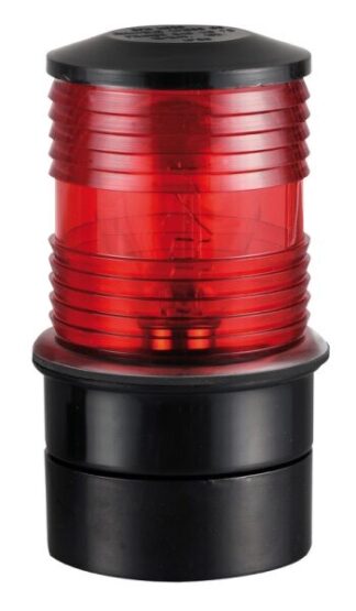 Fanale testa albero rosso/nero 360° - 11.134.01 Osculati