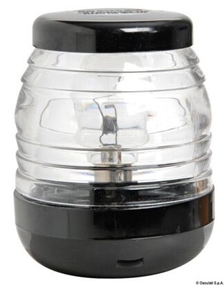 Fanale testa albero bianco/nero 360° 12 V - 11.135.00 Osculati