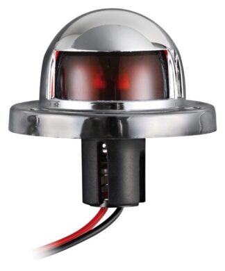 Fanalino ABS cromato rosso 112° - 11.401.01 Osculati