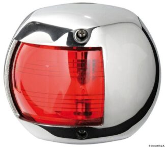 Fanale Classic 12 inox rosso - 11.407.01 Osculati