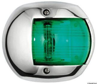 Fanale Classic 12 inox verde - 11.407.02 Osculati