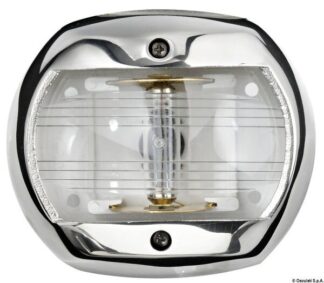 Fanale Classic 12 inox poppa bianco - 11.407.04 Osculati