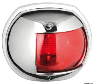 Fanale Maxi 20 inox rosso 12 V - 11.411.71 Osculati