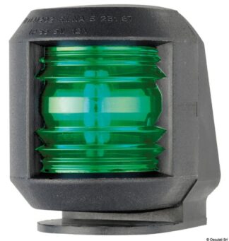 Fanale U88 da coperta verde/nero - 11.413.02 Osculati