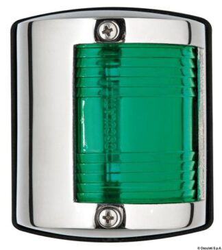 Fanale U85 inox verde - 11.414.02 Osculati