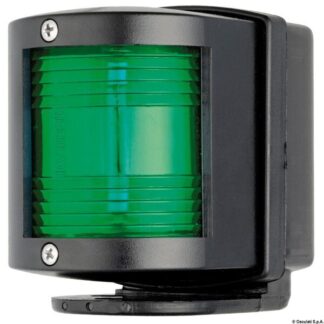 Fanale U77 verde/nero basetta posteriore - 11.416.02 Osculati