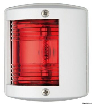 Fanale U77 rosso/bianco - 11.425.01 Osculati