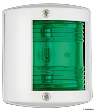 Fanale U77 verde/bianco - 11.425.02 Osculati