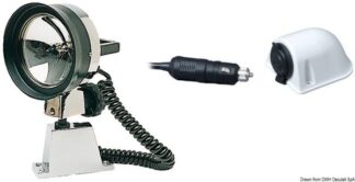Faro Utility 100 W 12 V fissaggio a piano - 13.246.02 Osculati