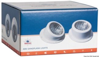 Faro da plancetta 24 V 50 W dritto - 13.257.24 Osculati