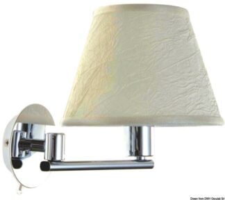 Applique snodata Maia ottone cromato - 13.483.08 Osculati