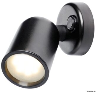 Faretto ABS nero LED - 13.517.00 Osculati
