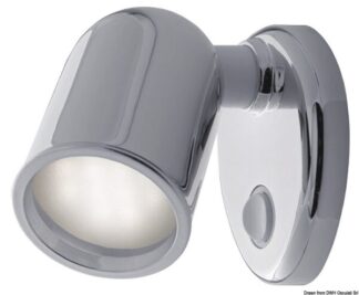 Applique Tube 12 LED ABS cromato - 13.868.12 Osculati