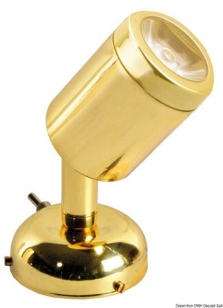 Applique snodata lucida 1 x 3 W HD - 13.904.02 Osculati