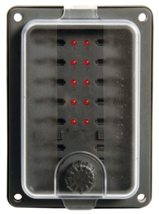 Scatola portafusibili lamellari 10 uscite - 14.100.65 Osculati