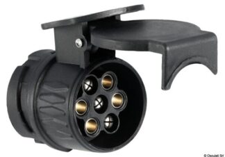 Adattatore carrello 13-7 poli 12 V - 14.190.51 Osculati