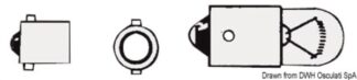 Lampadina a baionetta 12 V 4 W - 14.250.00 Osculati