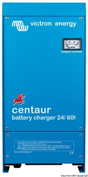 Caricabatterie Centaur 24/60(3) 120-240V - 14.274.11 Osculati
