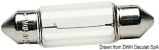 Lampadina siluro 24 V 5 W - 14.300.06 Osculati