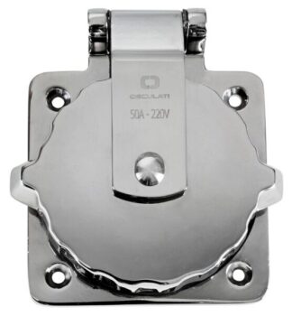 Presa AISI 316 50 A 220 V - 14.325.00 Osculati