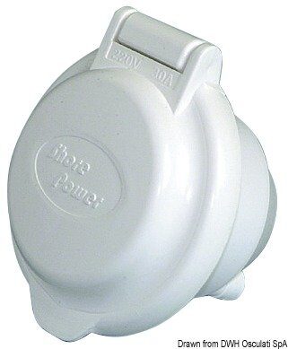 Presa ABS 30 A 220 V - 14.331.05 Osculati