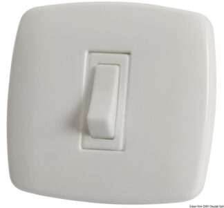 Interruttore Contemporary 1 p. bianco - 14.484.01 Osculati