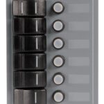 Pannello verticale 6 interruttori - 14.845.06 Osculati