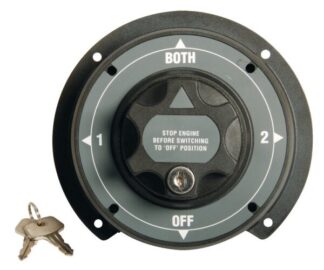 Deviatore Heavy Duty 30 A 12/24 V - 14.904.00 Osculati